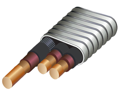 Esp পাম্প তেল ভাল ভূগর্ভস্থ সাঁজোয়া পাওয়ার তারের