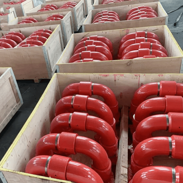 API 6A ຂໍ້ຕໍ່ຫມຸນຄວາມກົດດັນສູງ / ສອກ