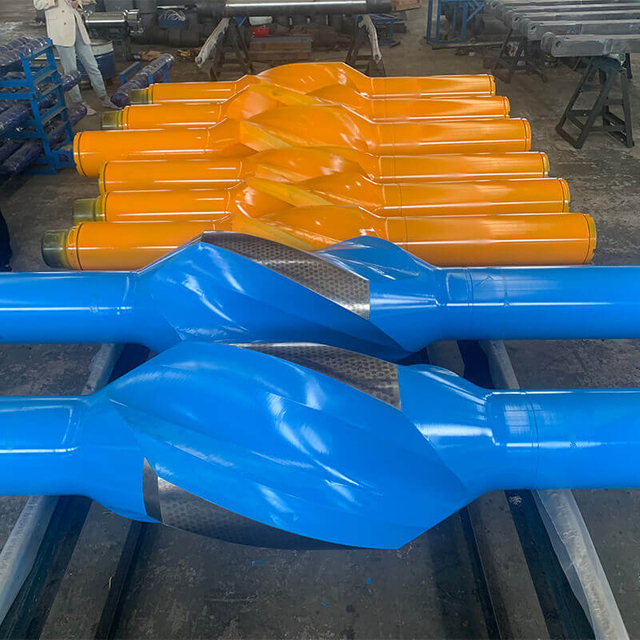 Stabilizzatore integrale con lama a spirale