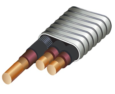 4 Awg Esp 플랫 케이블
